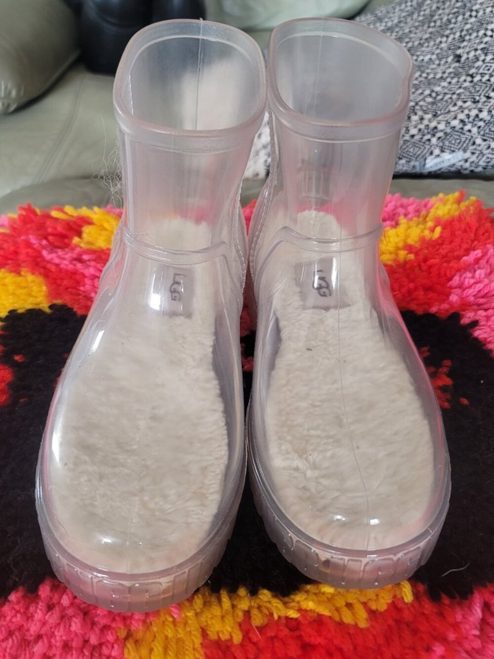 UGG Clear Jellies / Clear Jelly Rain Boots Y2K 90s Vibe